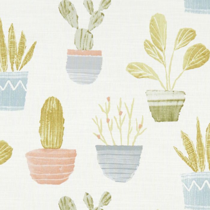 Made To Measure Curtains Cactus Pastel
