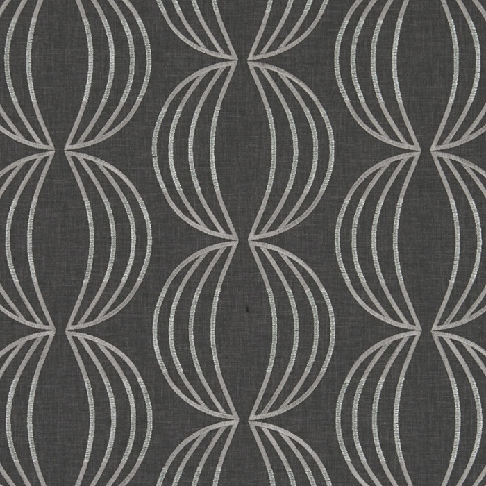 Made To Measure Curtains Carraway Charcoal