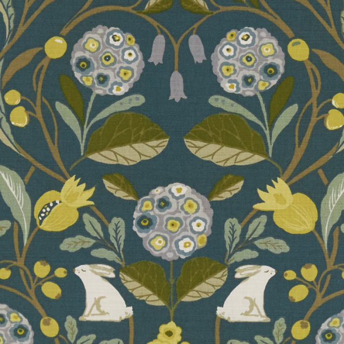 Made To Measure Curtains Forester Forest/Chartreuse