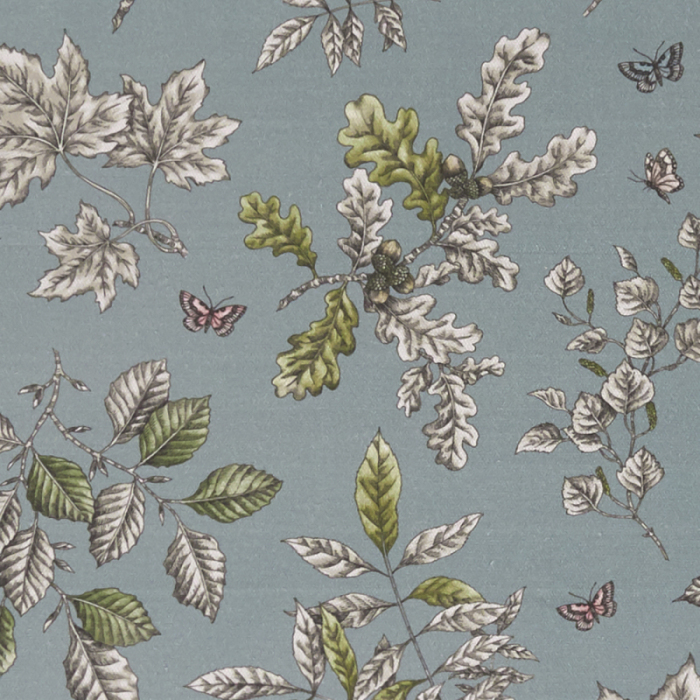 Made To Measure Curtains Ophelia Charcoal/Ochre