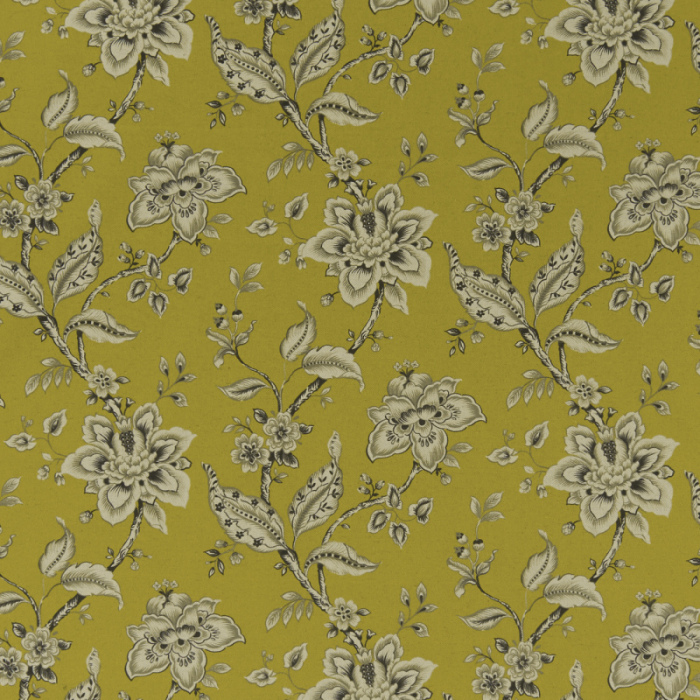 Made To Measure Curtains Palampore Chartreuse