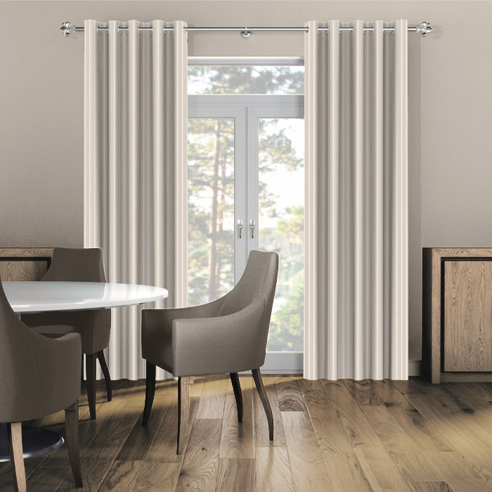 Pencil Stripe Flint Curtains