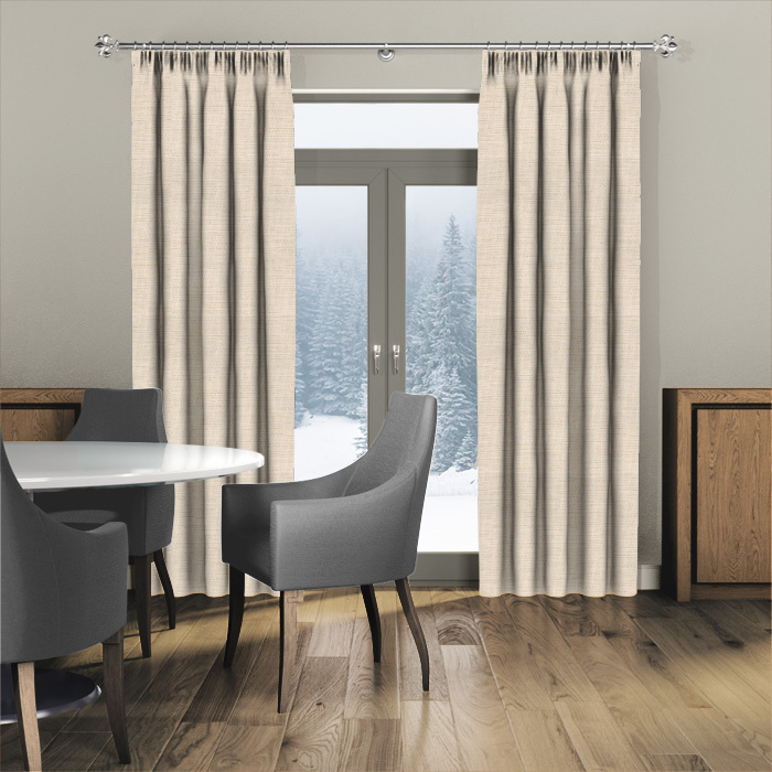 Curtains in Petra Pearl