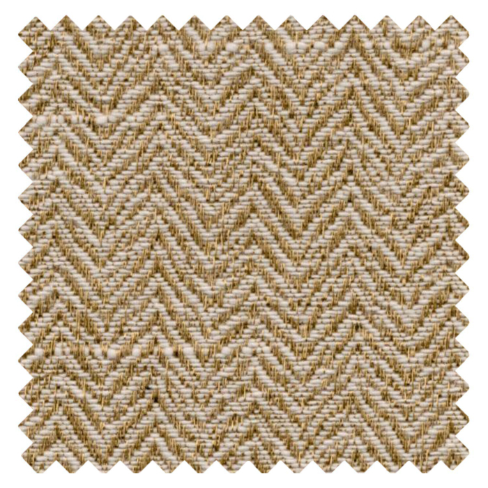 Silky Herringbone Brass