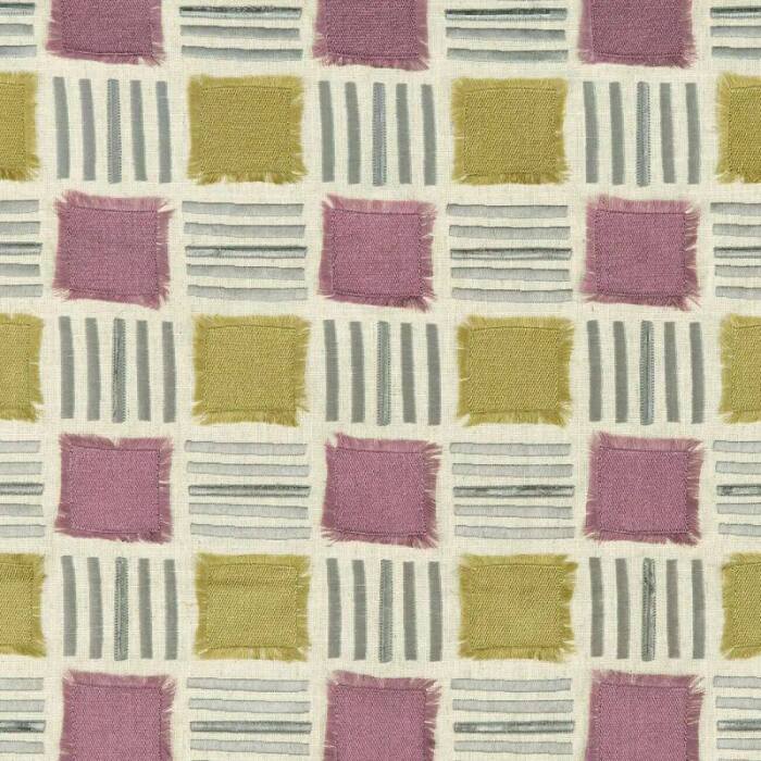 Made To Measure Curtains Vita Raspberry/Mineral