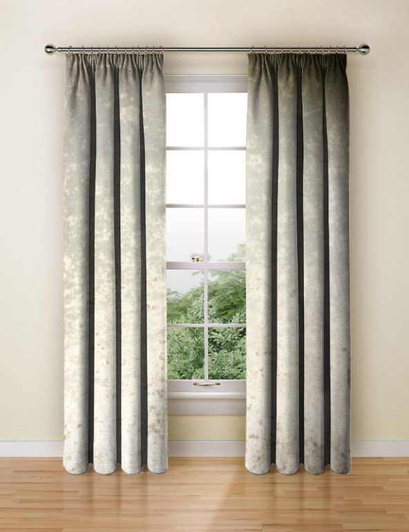 Made To Measure Curtains Palladium Crushed Velvet Pearl 1