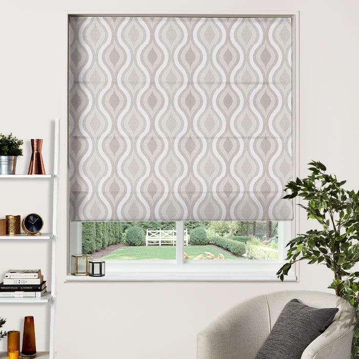 Roman Blind Deco Alabaster