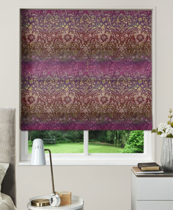 Made To Measure Roman Blind Fable Cassis
