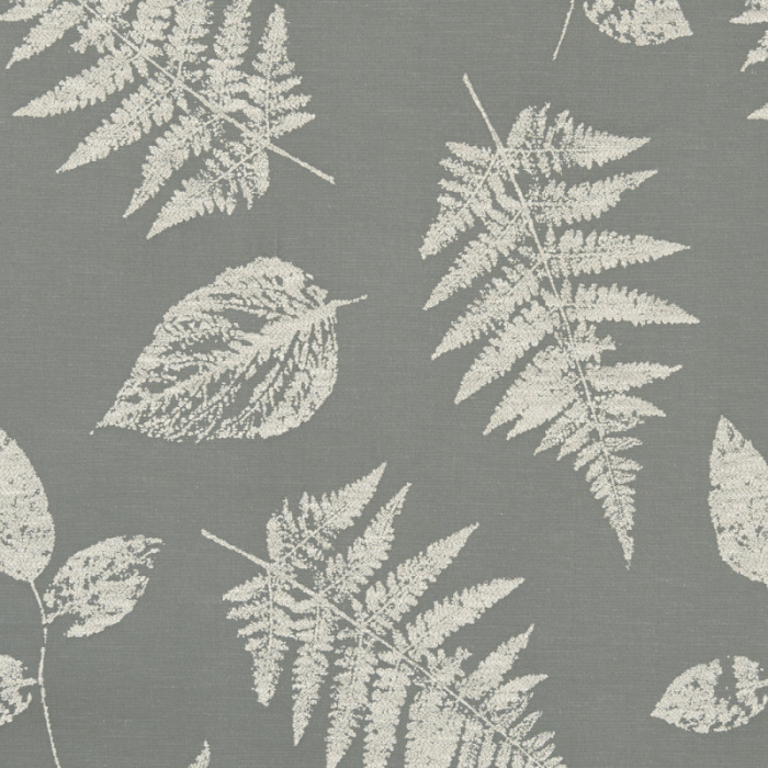 Made To Measure Roman Blind Foliage Pewter
