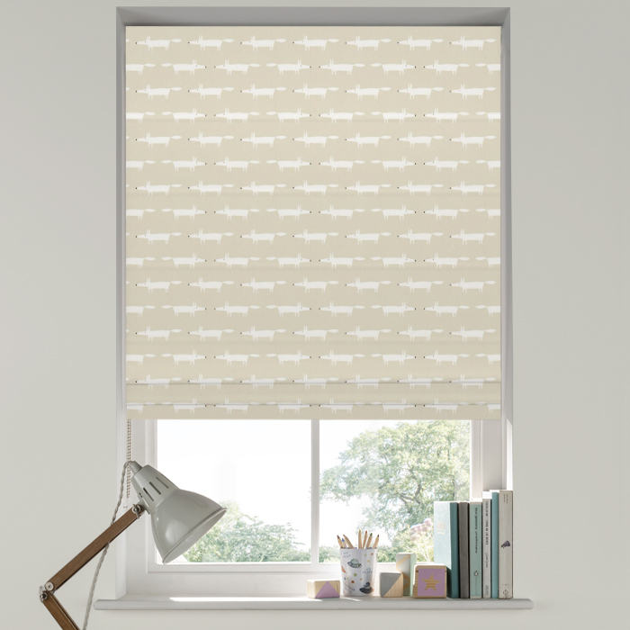 Roman Blind Little Fox Snow