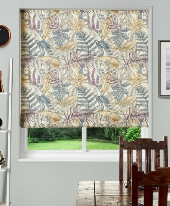 Made To Measure Roman Blind Maldives Caribou