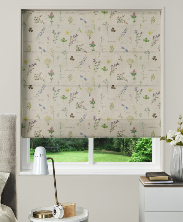 Made To Measure Roman Blind Nerium Linen