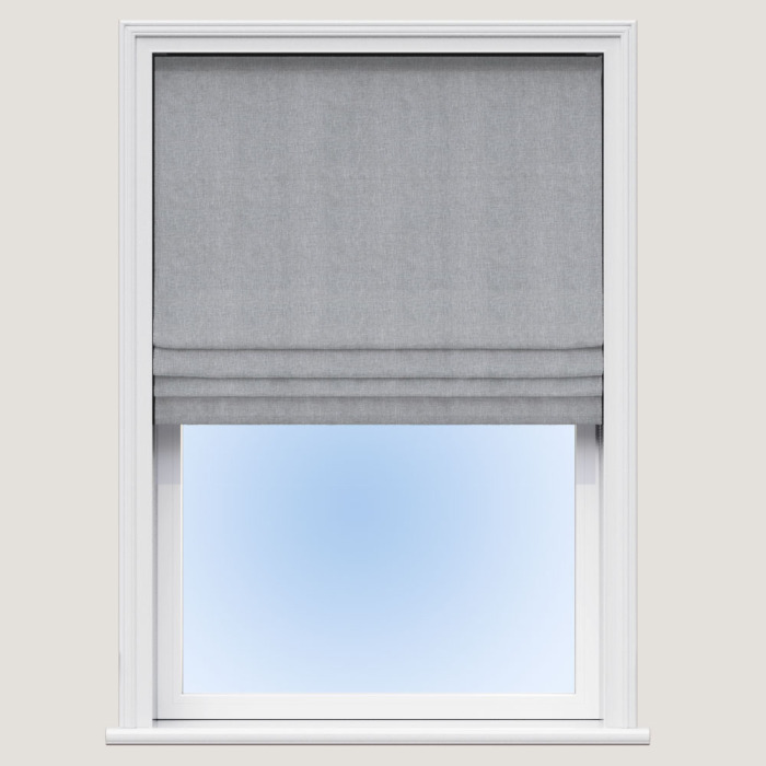 Made To Measure Roman Blind Oslo Sterling. 