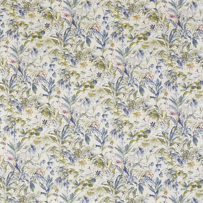 Made To Measure Roman Blind Paradise Saxon Blue