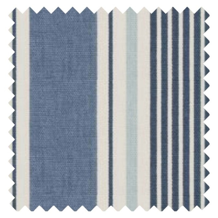 Made To Measure Roman Blind Sail Stripe Cloud Swatch