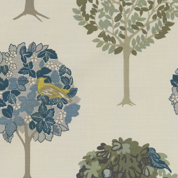 Made To Measure Roman Blind Sherwood Forest/Chartreuse