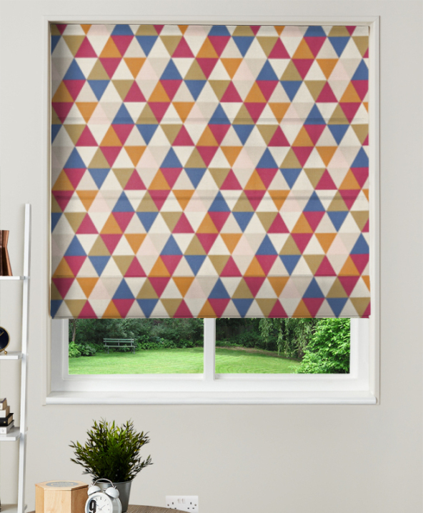 Made To Measure Roman Blind Swing Rumba