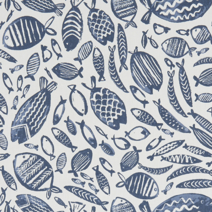 Made To Measure Roman Blind Trawler Navy