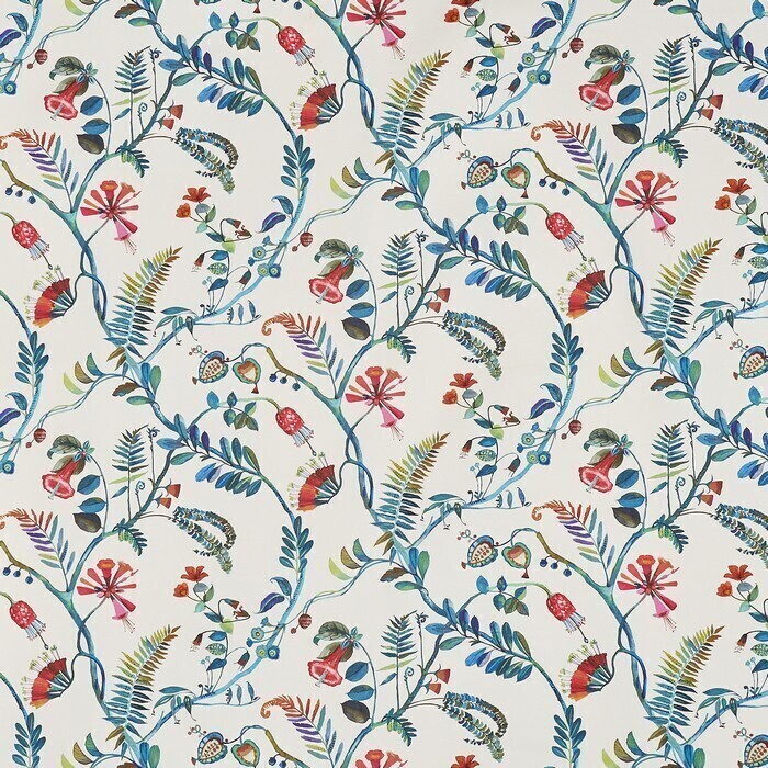 Made To Measure Roman Blind Tropicana Coral Reef