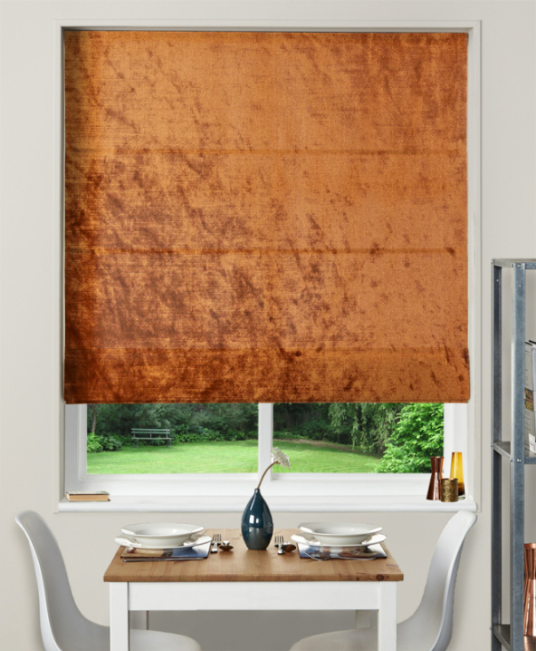 Made To Measure Roman Blinds Allure Copper