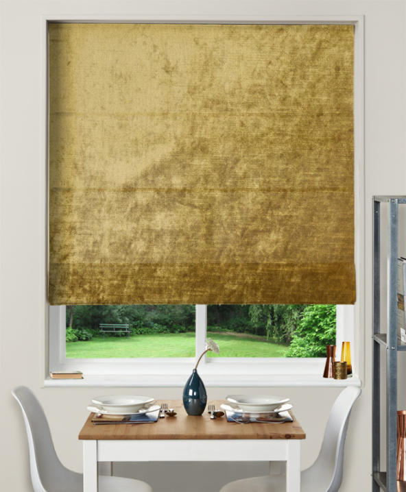 Made To Measure Roman Blinds Allure Gold