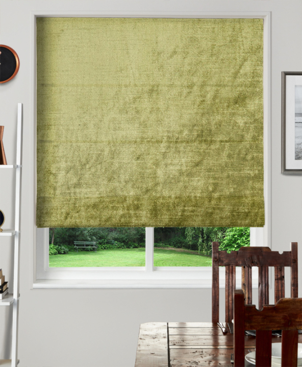 Made To Measure Roman Blinds Allure Moss