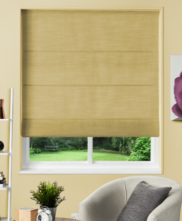 Made To Measure Roman Blinds Amalfi Buttercup