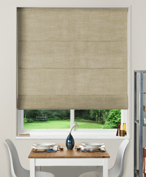 Made To Measure Roman Blinds Amalfi Oatmeal