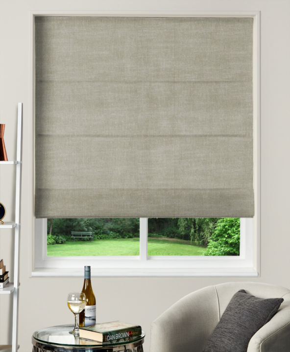 Made To Measure Roman Blinds Amalfi Putty