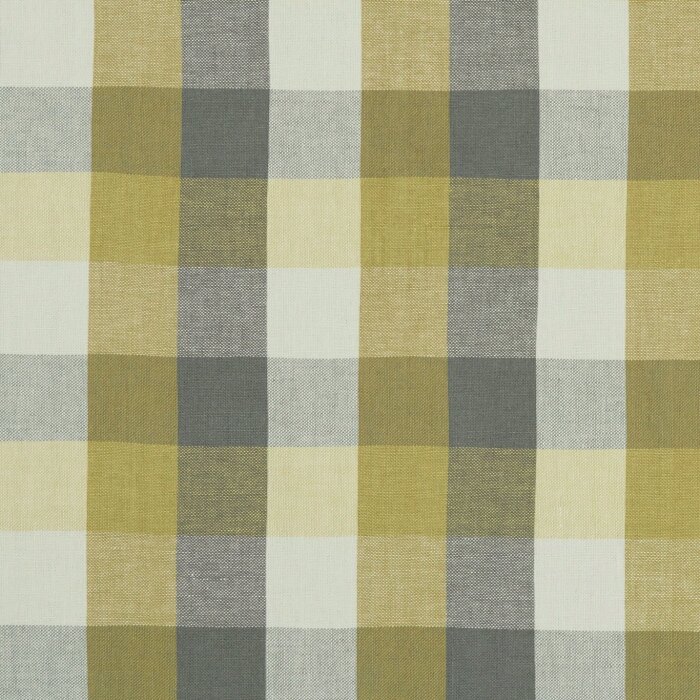 Made To Measure Roman Blinds Austin Check Citron/Natural