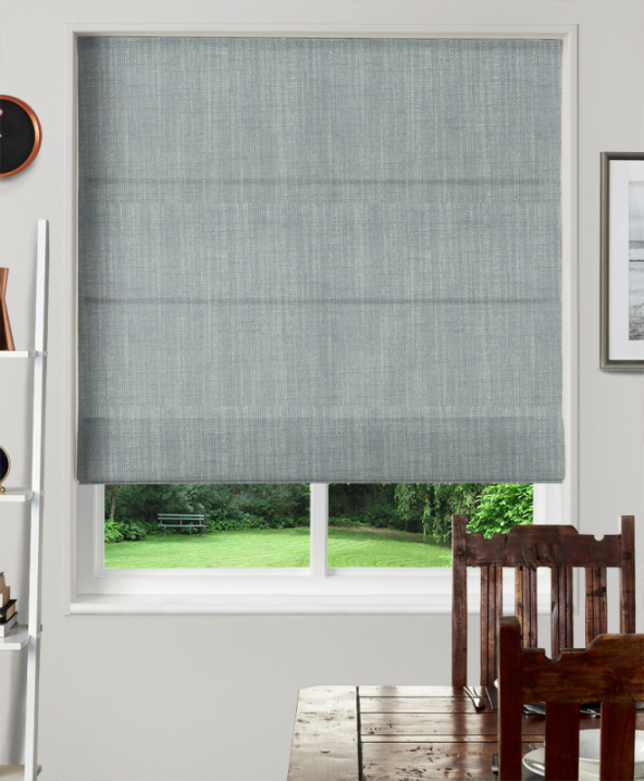 Made To Measure Roman Blinds Biarritz Chambray