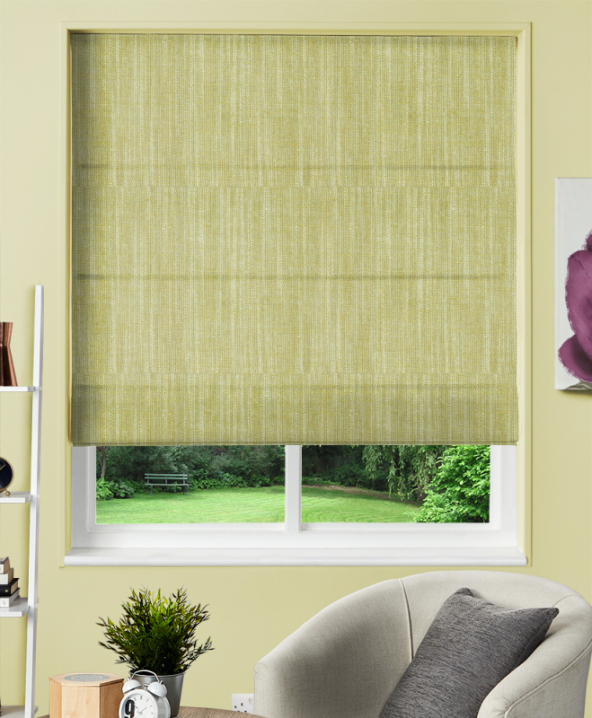 Made To Measure Roman Blinds Biarritz Citrus