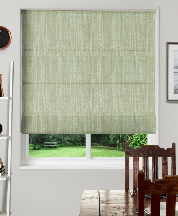 Made To Measure Roman Blinds Biarritz Eucalyptus