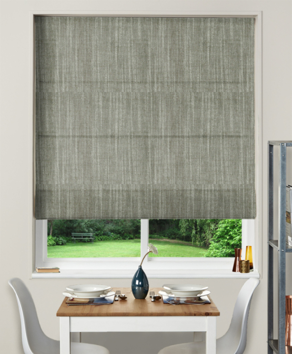 Made To Measure Roman Blinds Biarritz Khaki