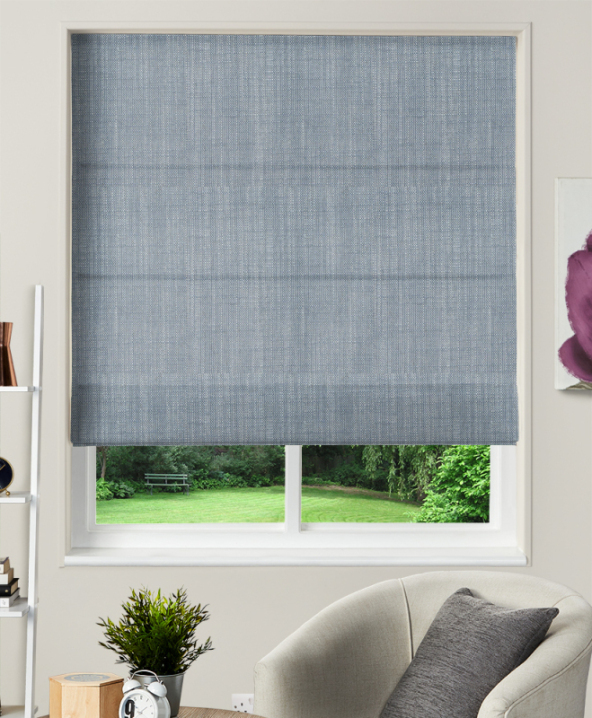 Made To Measure Roman Blinds Biarritz Mediterranean