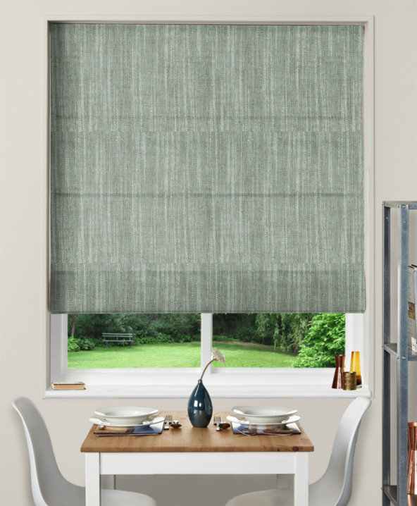 Made To Measure Roman Blinds Biarritz Moss