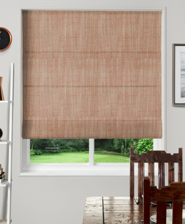 Made To Measure Roman Blinds Biarritz Paprika