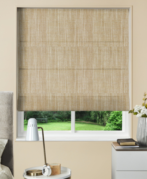 Made To Measure Roman Blinds Biarritz Sand