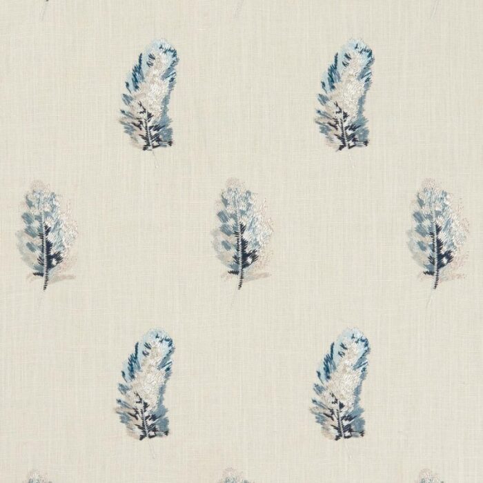 Made To Measure Roman Blinds Plumis Mineral/Linen