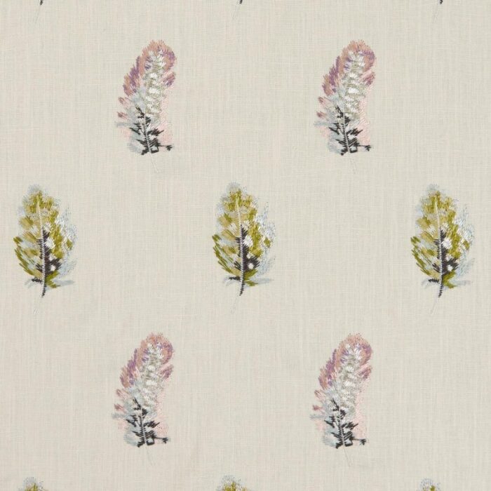 Made To Measure Roman Blinds Plumis Multi/Gilver