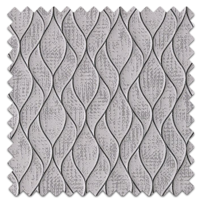 Roman Blinds Ripple Pewter Fabric Sample