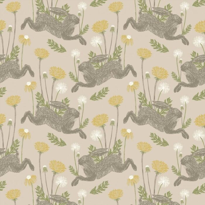 March Hare Linen Roller Blind