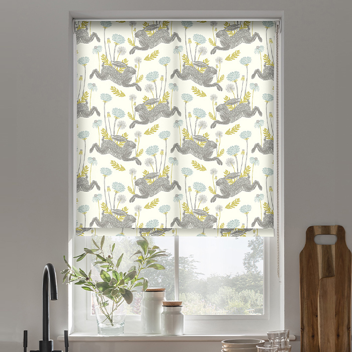 March Hare Mineral Roller Blind