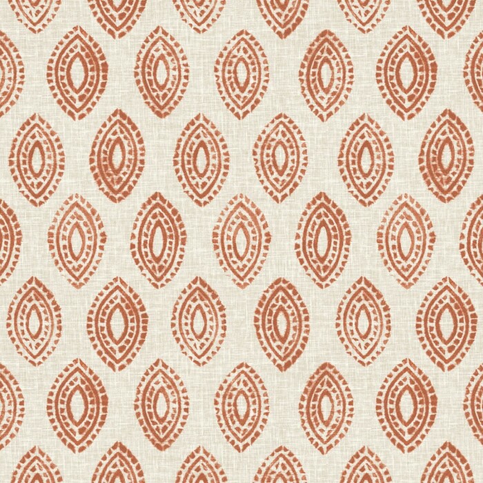 Marra Persimmon Fabric by The Pure Edit