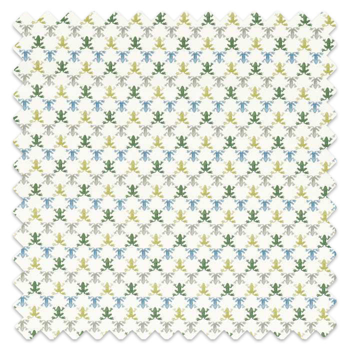 Swatch of Mini Wood Frog Celestial/Clay/Sketched