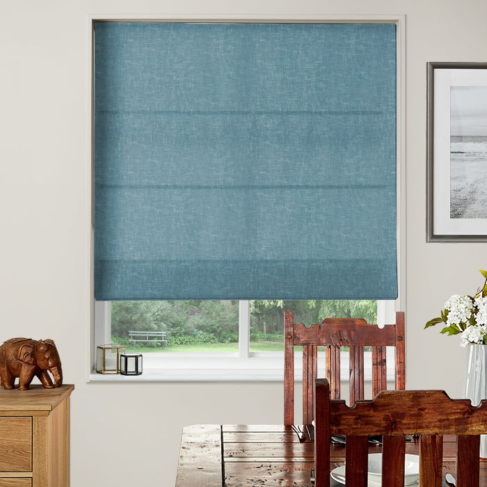 Roman Blind in Muse Sky