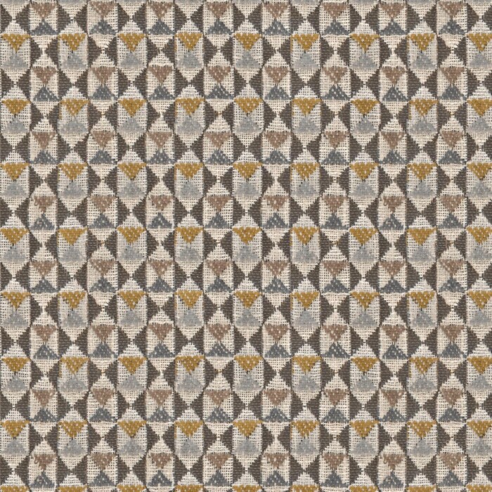 Nala Ochre Fabric by The Pure Edit