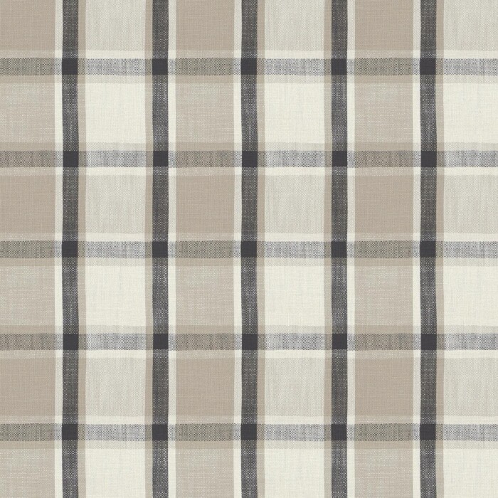 Oba Charcoal Fabric by The Pure Edit