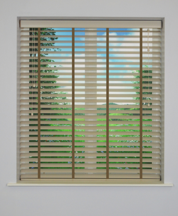 Opal Inspirewood Venetian Blind with Walnut Tape