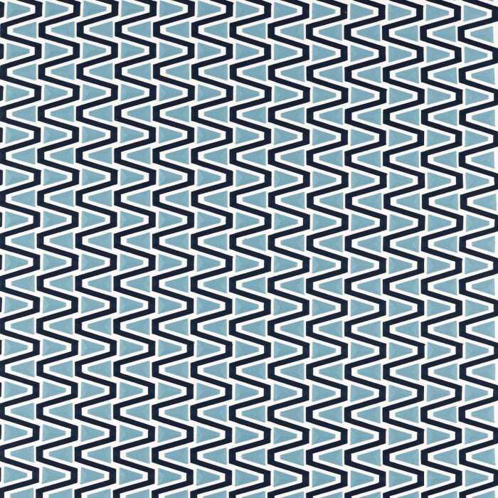 Perception Japanese Ink/Sky/New Beginnings Fabric by Harlequin